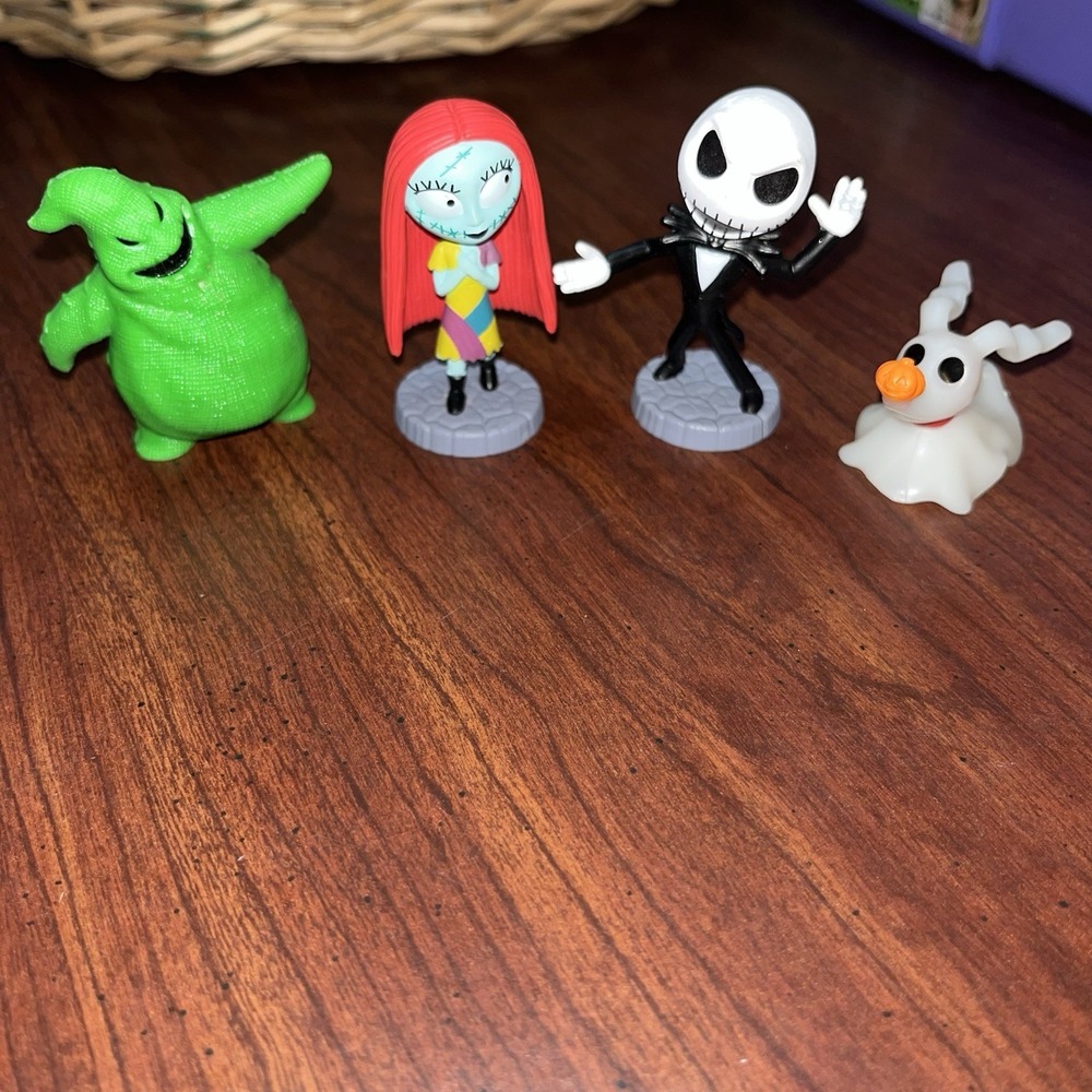 Nightmare Before Christmas Figures 2.5" Sally-Jack Skellington-Zero-Oggie Boogie